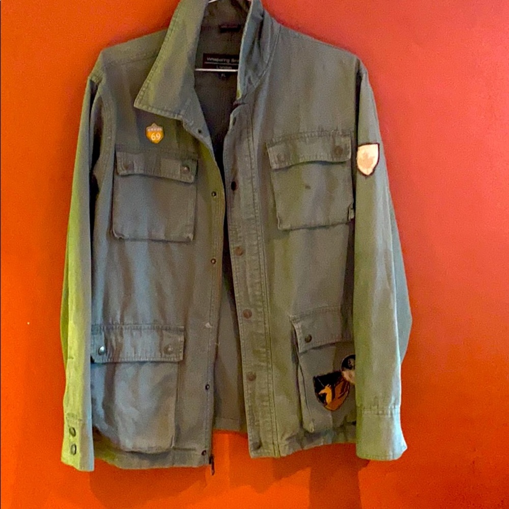 Whispering Smith Military Style Jacket
